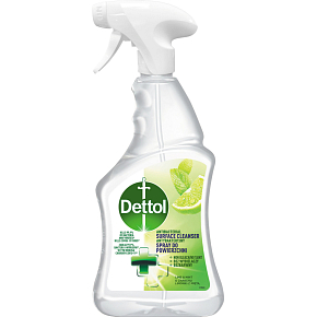 Dettol Lime & Mint, antibacterial spray, disinfectant cleaner, 500 ml
