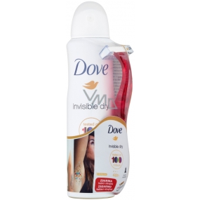 Dove Invisible Dry antiperspirant spray for women 150 ml + razor with 3 blades, duopack