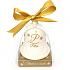 Nekupto Christmas ceramic bell with the name of Peter 6.5 cm, x 5.5 cm