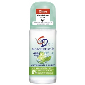 CD Cucumber and Mint antiperspirant roll-on for women 50 ml