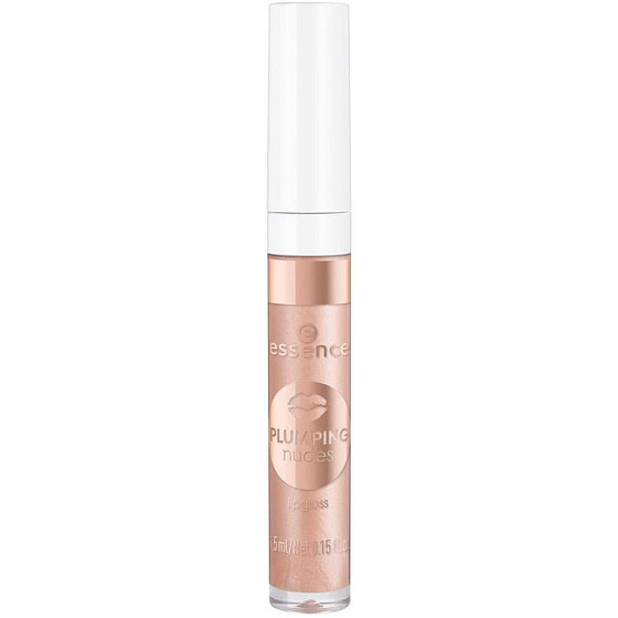 Essence Plumping Nudes lip gloss 01 XXL Charm 4.5 ml