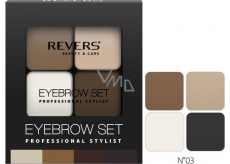 Revers Eyebrow Set Professional Stylist eyebrow set 03 18 g