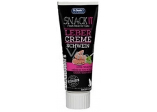 Dr. Clauders Snack IT Liver Cream Pork Supplementary Feed Supports Digestion Snack Tube for Dogs and Cats 75 g