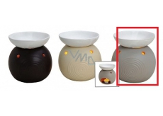 AROMALAMPA ceramic 105x115 light beige Flask 4065