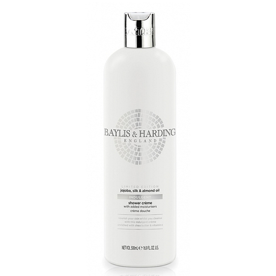 Baylis & Harding Jojoba, Silk and Almond Oil Shower Cream 500 ml