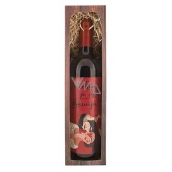 Bohemia Gifts Merlot of Love - With you is the world of more beautiful gift red wine 750 ml