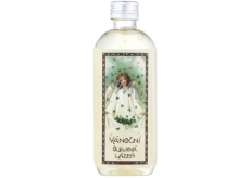 Bohemia Gifts & Cosmetics Angel with olive and grape oil, extract of herbs and aroma of apple and cinnamon Christmas shower gel 100 ml