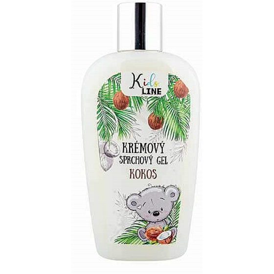 Bohemia Gifts Coconut Shower Gel for Kids 3+ Age 250 ml