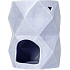 Heart & Home Aromalampa Triangles large purple 12.5 cm