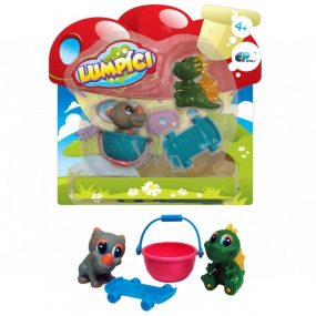 EP Line Lumpíci Draci skateboard with 2 figures, recommended age 4+