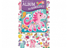 Album for stickers hologram for girls 16 x 29 cm + 40 pieces of stickers