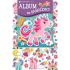 Album for stickers hologram for girls 16 x 29 cm + 40 pieces of stickers