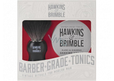 Hawkins & Brimble Men shaving cream 100 ml + shaving brush, cosmetic set for men
