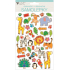 Animal Stickers with Silver Embossing 14 x 25 cm