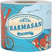 Harmasan toilet paper 400 pieces 1 ply 1 piece