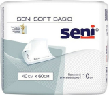 Seni Soft Basic Hygienic Absorbent Pads, 60 x 40 cm 10 pieces