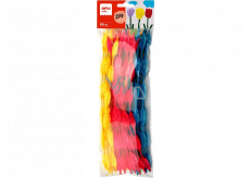 Apli Modelling wires Bumpy mix of colours 6 x 300 mm 50 pieces