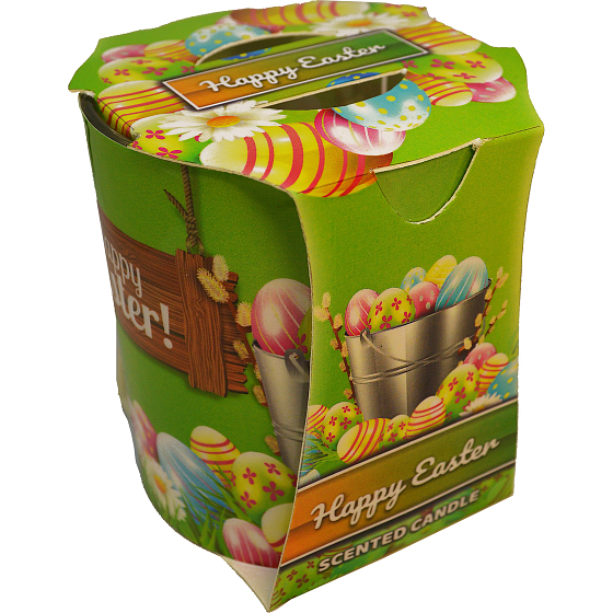Admit Verona Easter Green scented candle in glass 90 g