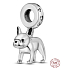 Charm Sterling Silver 925 Dog - French Bulldog, Animal Bracelet Pendant