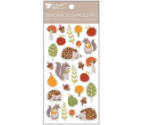 Plastic stickers Forest 10 x 21,5 cm