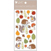 Plastic stickers Forest 10 x 21,5 cm