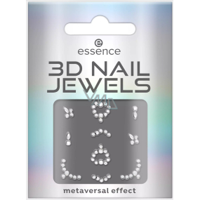 Essence 3D Jewels nail stickers rhinestones 02 Mirror universe 10 pieces