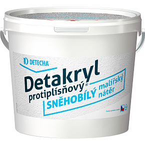 Detakryl anti-mold snow-white paint, 5 kg