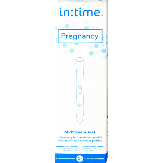 Primeros Intime Pregnancy Test MidStream, 1 pc