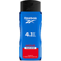 Reebok Men Move Your Spirit Shower Gel 4in1, 400 ml