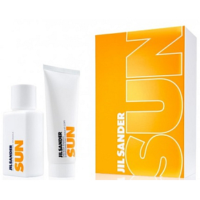 Jil Sander Sun set toaletní voda 75 ml + sprchový gel 75 ml, dárková sada pro ženy