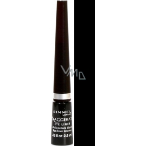 Rimmel London Exaggerate liquid eyeliner black 3 ml - VMD parfumerie -