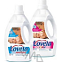 Lovela Sensitive liquid detergent 1,5 l + Lovela Color for colored laundry 1,5 l