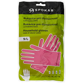 Spokar rubber cleaning gloves size 9