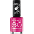 Rimmel London 60 Seconds nail polish 260 Funtime Fuschia 8 ml