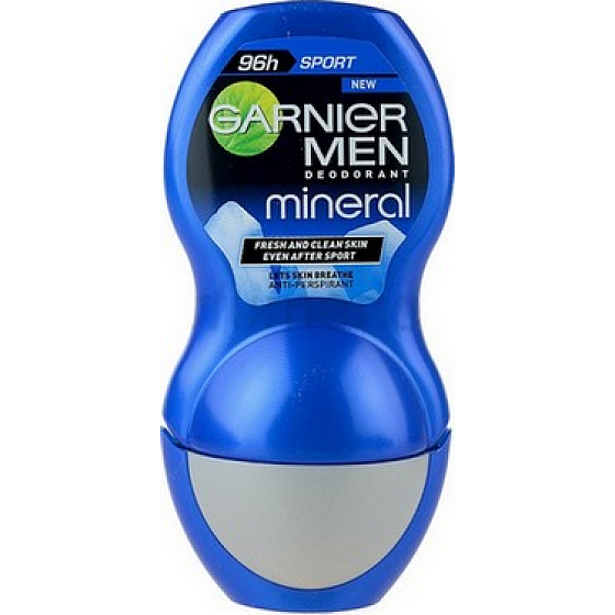Garnier Men Mineral Sport roll-on ball deodorant for men 50 ml
