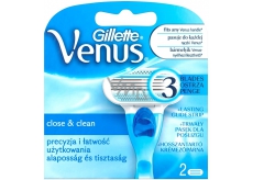 Gillette Venus 3 blades spare head 2 pieces for women