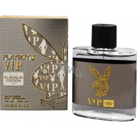 Playboy VIP Platinum Edition eau de toilette for men 100 ml