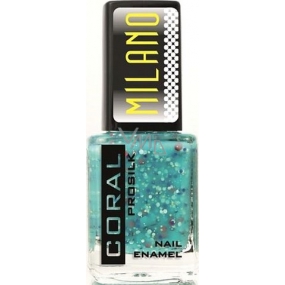 Delia Cosmetics Milano Coral Prosilk Nail Enamel nail polish M05 11 ml