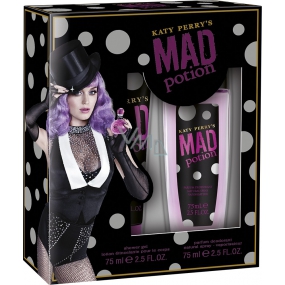 Katy Perry Mad Potion perfumed deodorant glass for women 75 ml + shower gel 75 ml, cosmetic set
