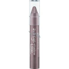 Essence 2in1 Eyeshadow & Liner waterproof eye shadows and lines 06 Shes Got The Mauve 3.5 g
