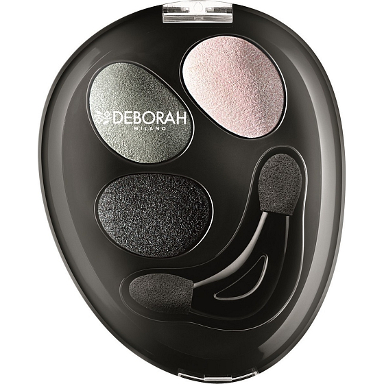 Deborah Milano Trio Hi-Tech Eyeshadow Eyeshadow 01 Ethereal Smoky 4.2 g