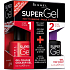 Rimmel London Super Gel by Kate nail polish 034 Hip Hop 12 ml + Super Gel Top Coat top coat nail 001 Transparent 12 ml, duopack