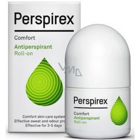 Perspirex Comfort ball antiperspirant odorless roll-on unisex 3-5 days effect 20 ml