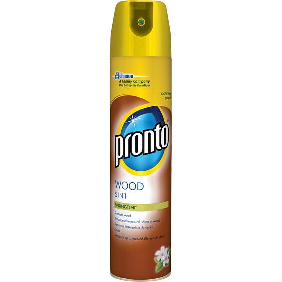 Pronto Wood 5in1 Springtime anti-dust spray for furniture 250 ml