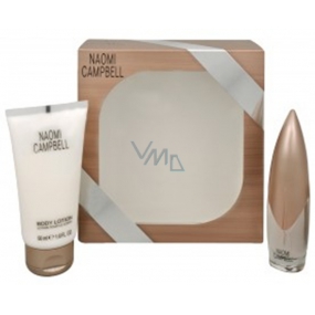 Naomi Campbell Naomi Campbell eau de toilette for women 15 ml + body lotion 50 ml, gift set