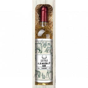 Bohemia Gifts Chardonnay Hunting wine white gift wine 750 ml