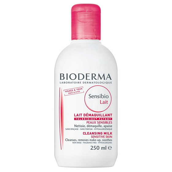Bioderma Sensibio Lait cleansing milk for sensitive skin 250 ml