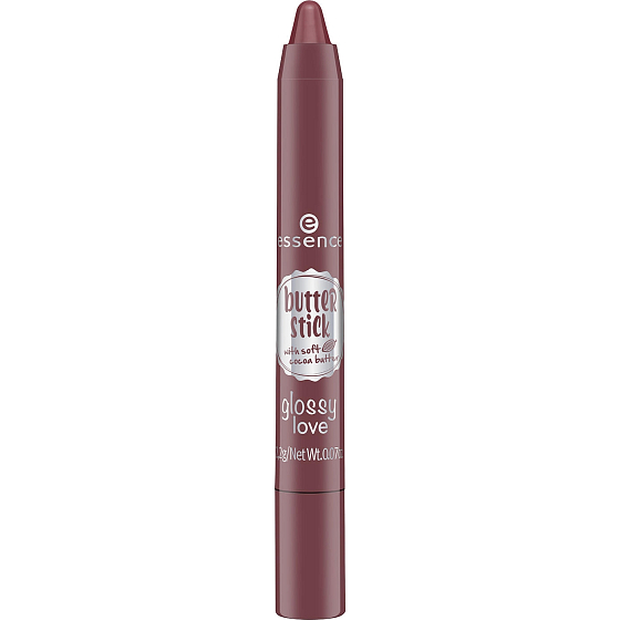 Essence Butter Stick Glossy Love Lip Color 04 Dark Syrup 2.2 g