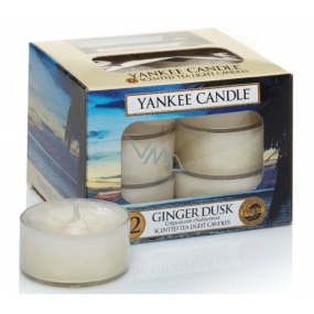 Yankee Candle Ginger Dusk - Ginger Twilight Scented Tea Candle 12 x 9.8 g