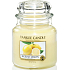 Yankee Candle Sicilian Lemon - Sicilian lemon scented candle Classic medium glass 411 g